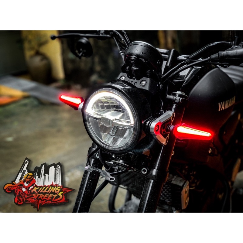 Combo XSR155: Xi nhan trước sau, chắn bùn, pad biển số