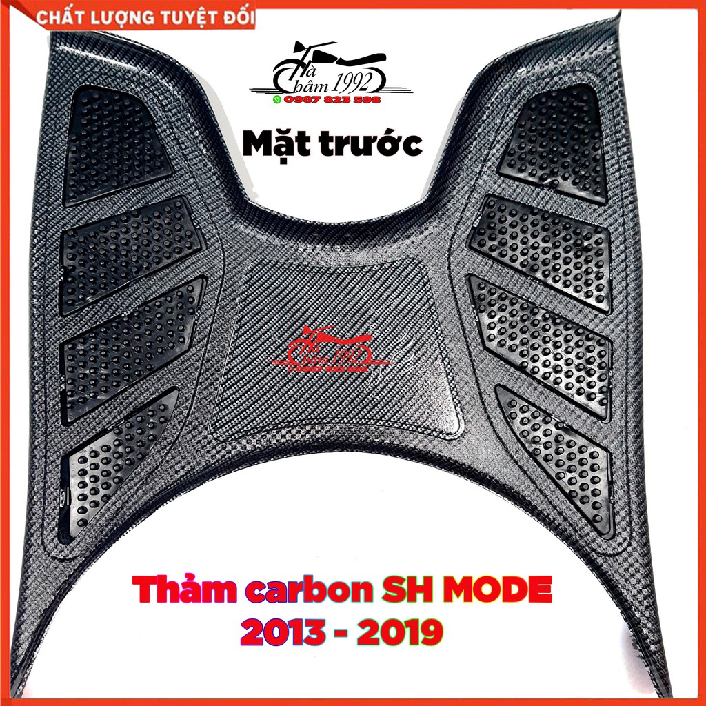 Miếng Lót Chân SH Mode 2013 - 2019 Sơn Vân Carbon - Artistar Loại 1