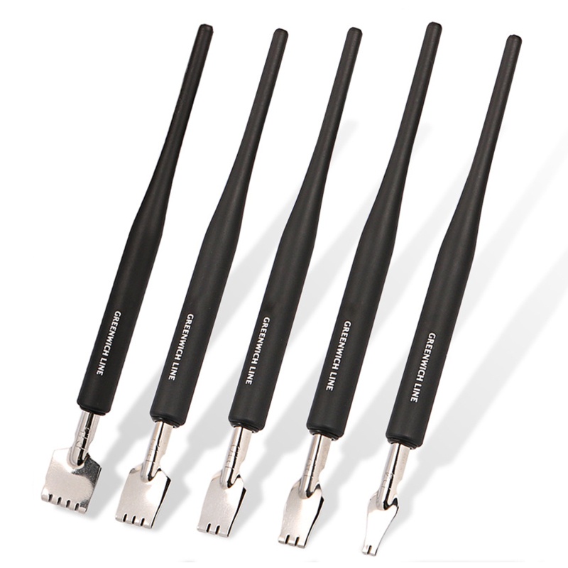 Set Bút Chấm Bi 6Kit Kèm 5 Ngòi Thay Thế Và Giá Đỡ Bút Dành Cho Trẻ Em