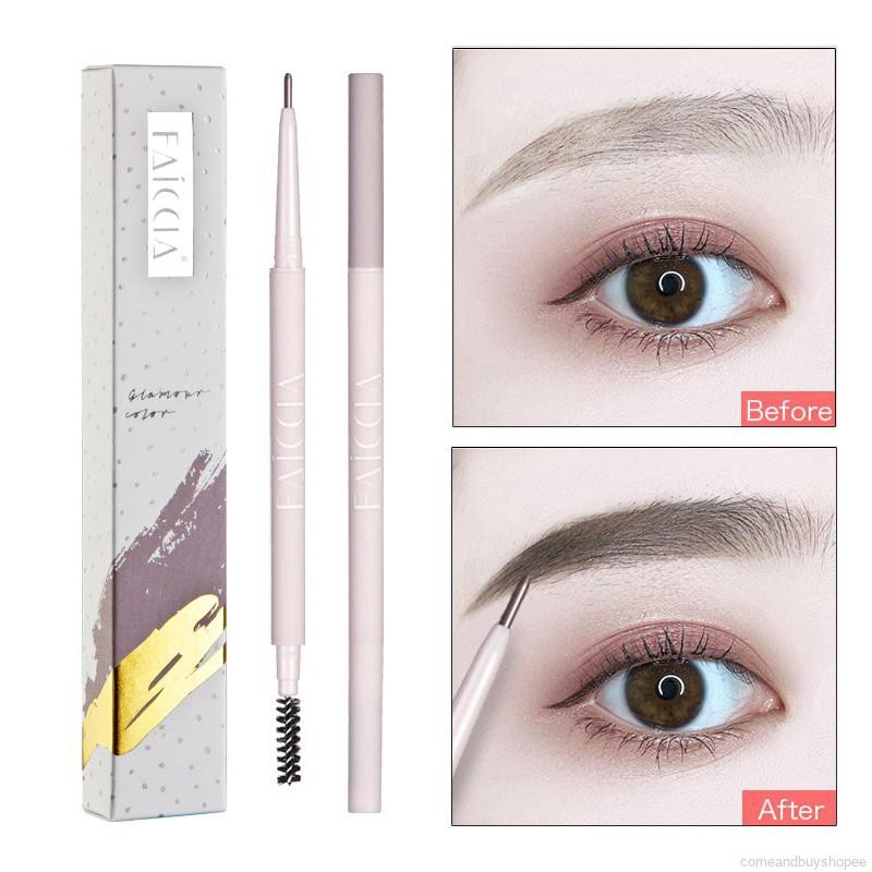 [Hàng mới về] Bút kẻ lông mày hai đầu kháng nước không nhòe lâu trôi | BigBuy360 - bigbuy360.vn