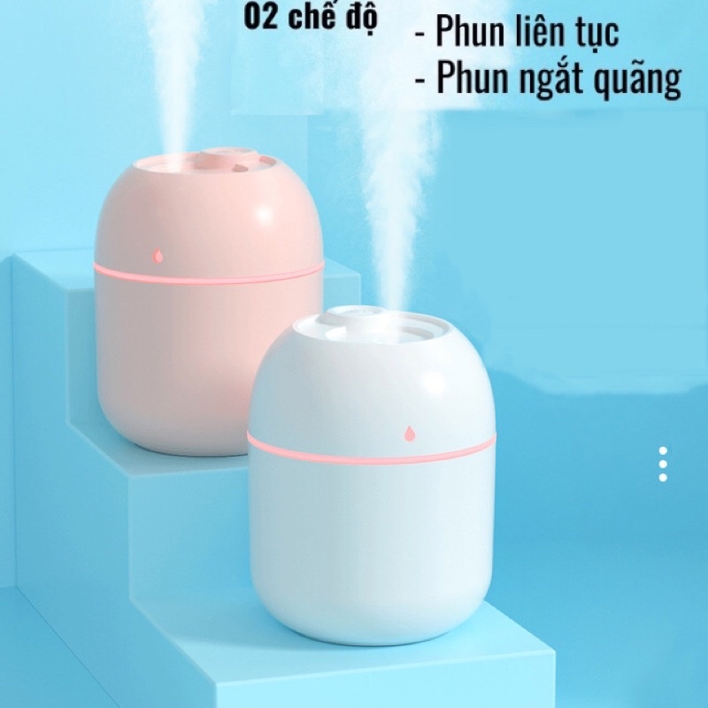 Máy Xông Tinh Dầu Mini - Máy Tạo Ẩm Phun Sương