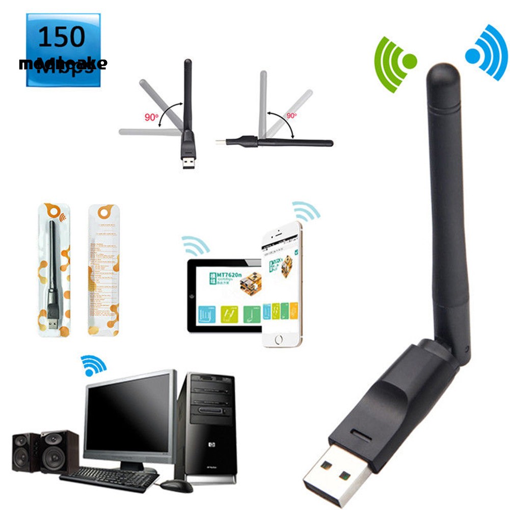 Usb WiFi Băng Tần Kép 600Mbps IEEE 802.11b / g 150Mb USB 2.0