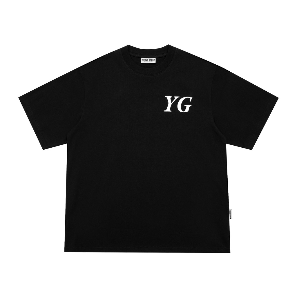 Áo Thun Young Green Crossver in lụa - Chất liệu 100% thun cotton vải 250gsm dày