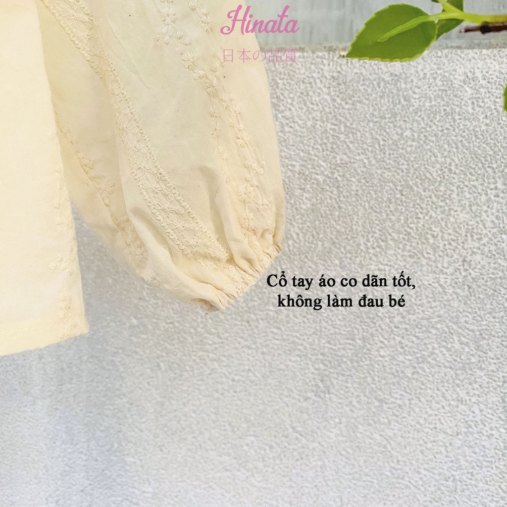 Set đồ bé gái HINATA - Đạt tiêu chuẩn Oeko-Tex Standard 100 BF51