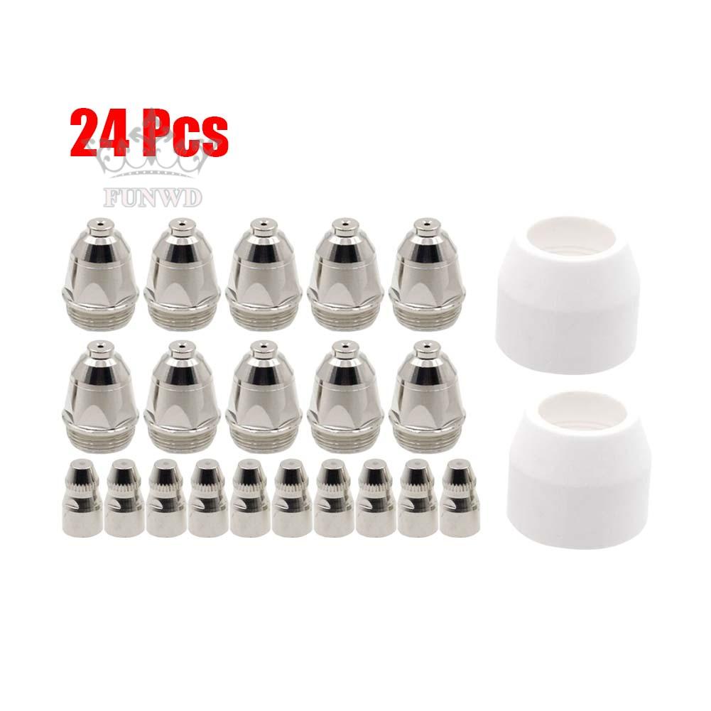 Set 24 Đầu Thay Thế Cho Máy Cắt Plasma P80 Lotos Llp8000 IGBT 80A Chuyên Dụng Mới