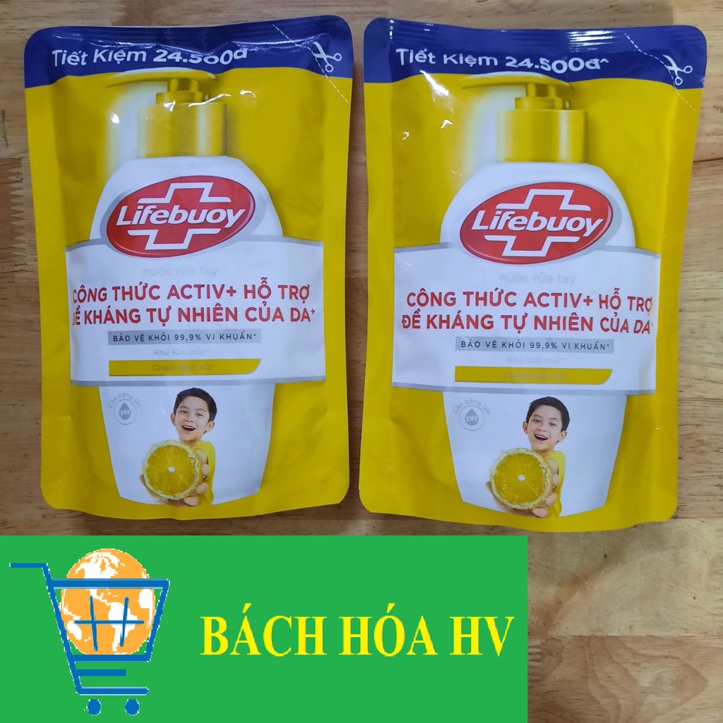 Combo 2 túi rửa tay LIFEBUOY 450g - BACH HOA HV