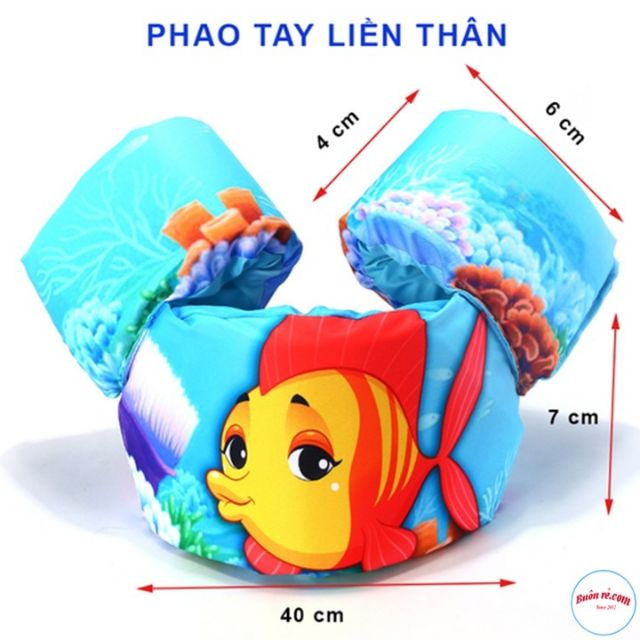 Phao bơi tay liền thân cho bé( hàng cao cấp)