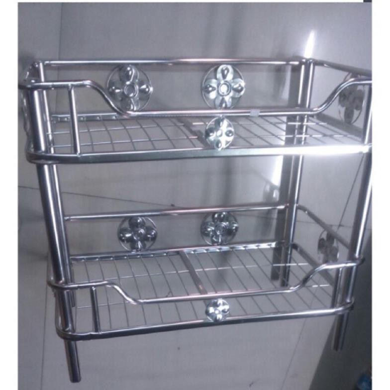 Kệ Inox 2Tầng Cao Cấp.