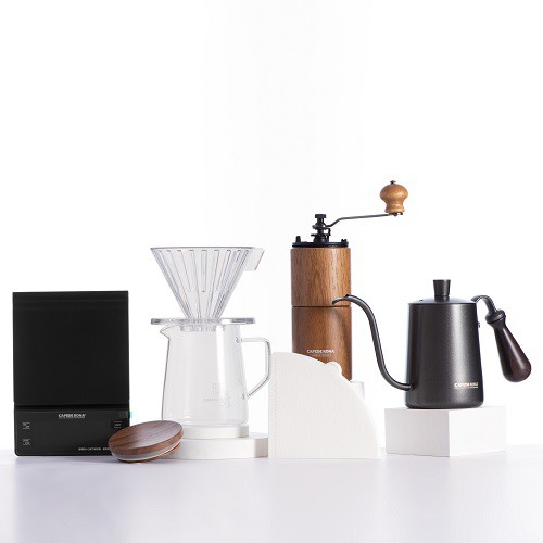 Combo bộ pha sản phẩm cà phê V60 02 hiện đại CAFEDE KONA