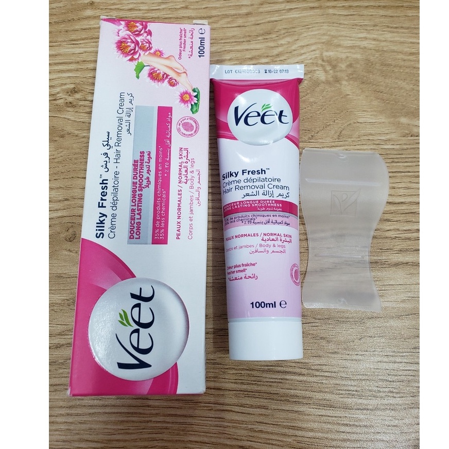 Kem tẩy lông Veet Silky Fresh Hair Removal Cream Normal Skin 100ml