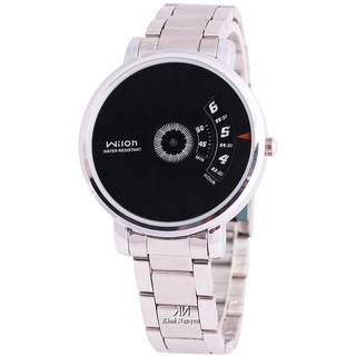 Đồng Hồ Nam Wilon 001 Dây Thép (Có 2 Màu: Đen, Trắng)