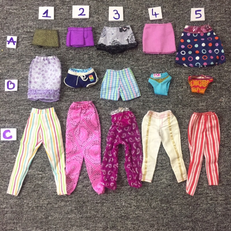 QAA1-QUẦN DÀNH CHO BÚP BÊ BARBIE