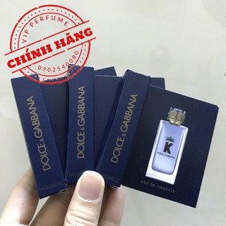 [ Vial ] Nước hoa nam Dolce & Gabbana K EDT 1ml