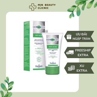 [Chính Hãng] DERMACOS Sữa Rửa Mặt Farmona Dermacos Anti Acne Deep Cleansing Gel 150ml, Sạch Sâu Ngừa Mụn, Cho Da Dầu