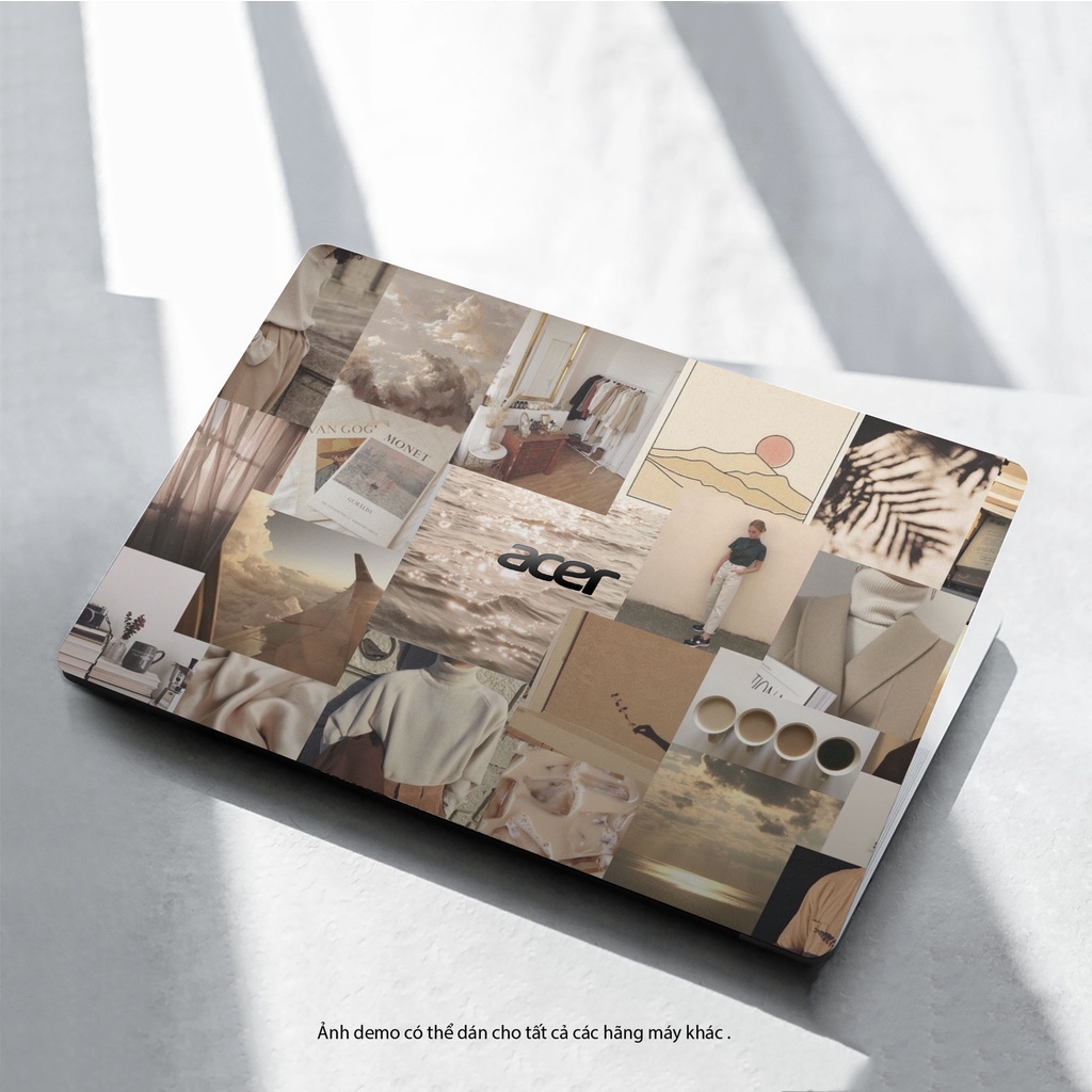 Miếng Dán Skin Laptop - Nhiều Mẫu Dán cho Dell, Hp, Asus, Lenovo, Acer, MSI, Surface,Vaio, Macbook MD 345 LUXSKEEN