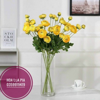Hoa trà mao lương-hoa giả hoa lụa