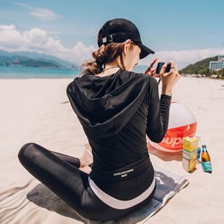 Đồ bơi tay dài quần dài set 4 món