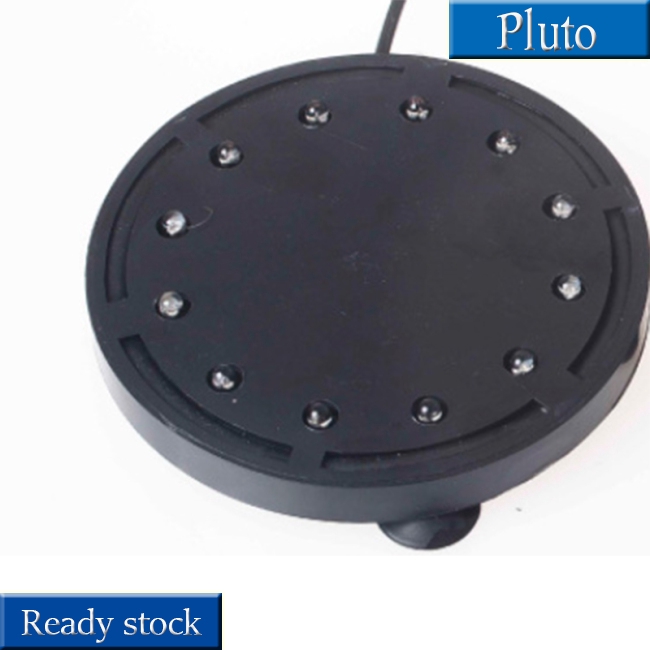 Đèn sủi bong bóng 12 bóng led hình tròn cho hồ cá kiểng