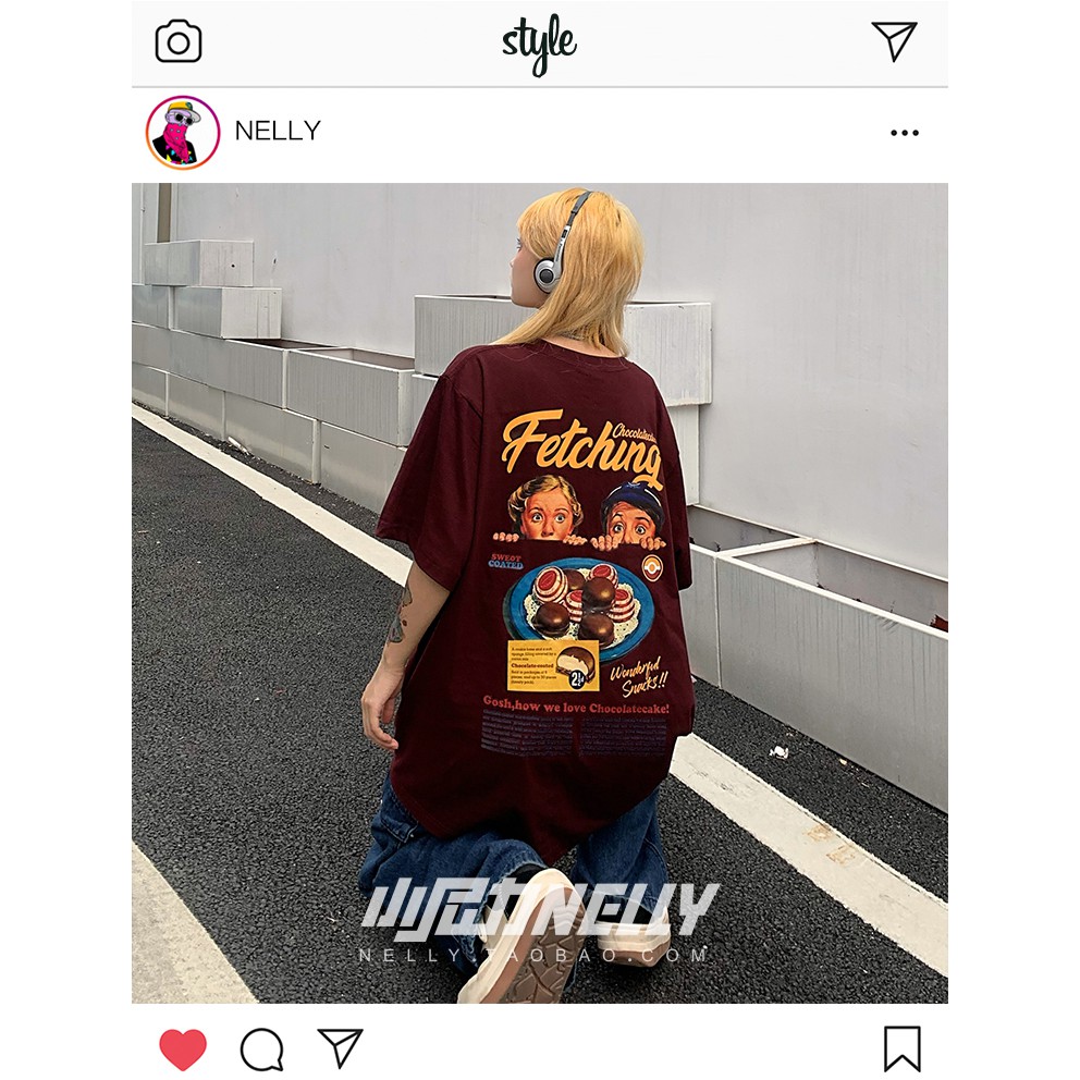 Áo phông Nelly Heybig ngắn tay - Fetching