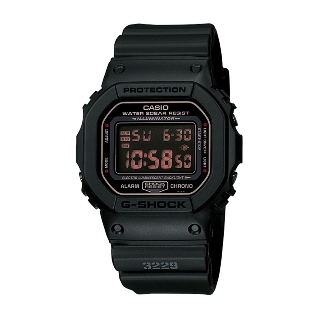 Đồng hồ điện tử nam G-SHOCK DW-5600MS-1 chính hãng giá rẻ
