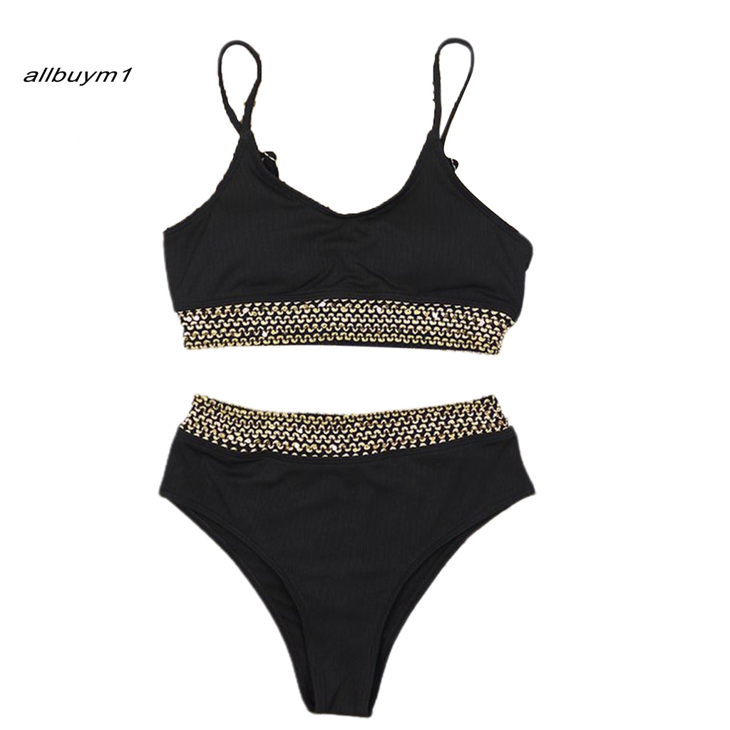 Bộ đồ bơi bikini lưng cao quyến rũ cho nữ