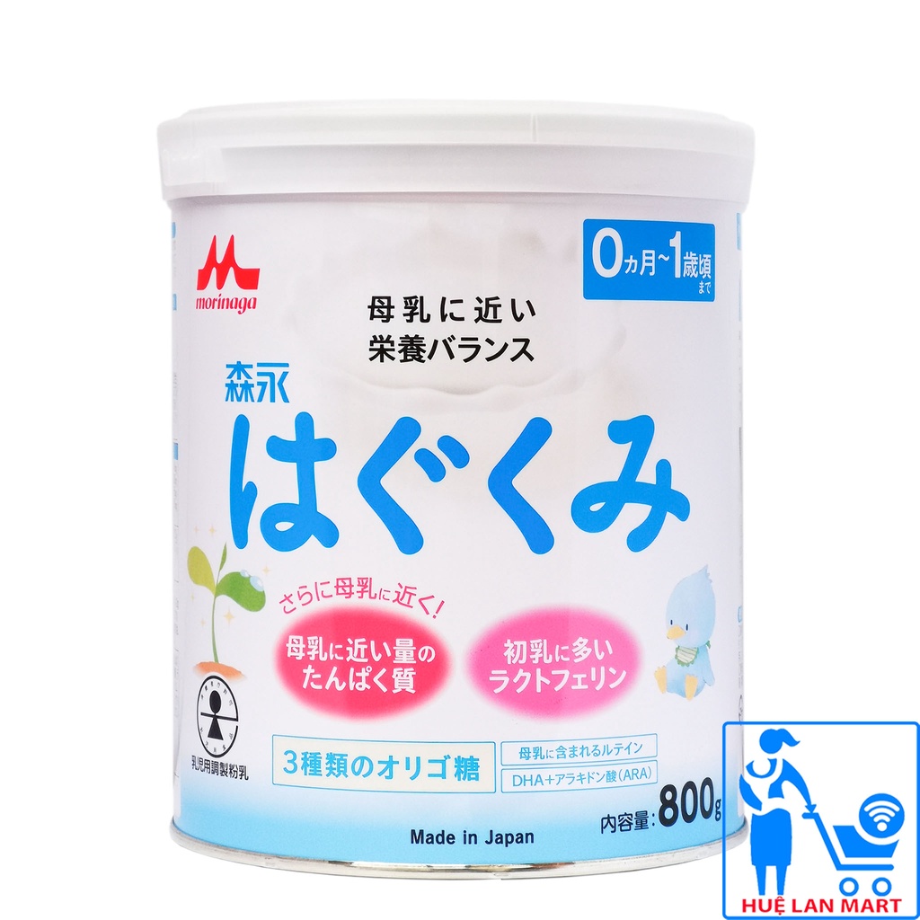 Sữa Bột Morinaga Nội Địa Hộp 800g 0-1