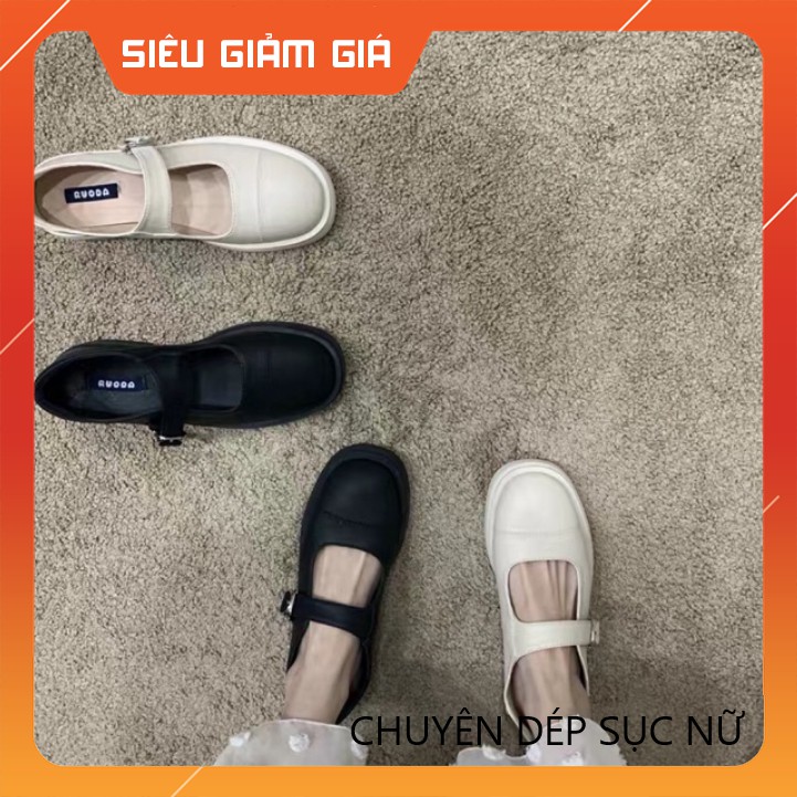 Freeship giày vintage trắng đen hot hit mã 203 | BigBuy360 - bigbuy360.vn