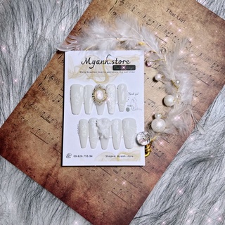 Nailbox thiết kế cô dâu thiên thần siêu đẹp