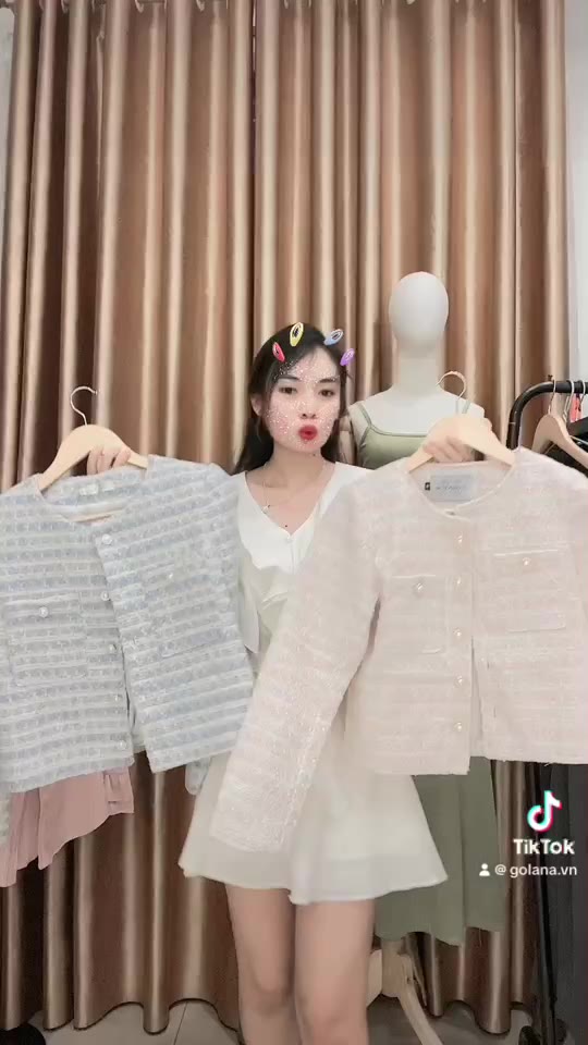 Set Áo Váy Phối Bèo Chiết Eo Siêu Nữ Tính , Set Bộ Đồ Nữ Thu Đông PEARL Cúc Ngọc (Có bigsize) | BigBuy360 - bigbuy360.vn