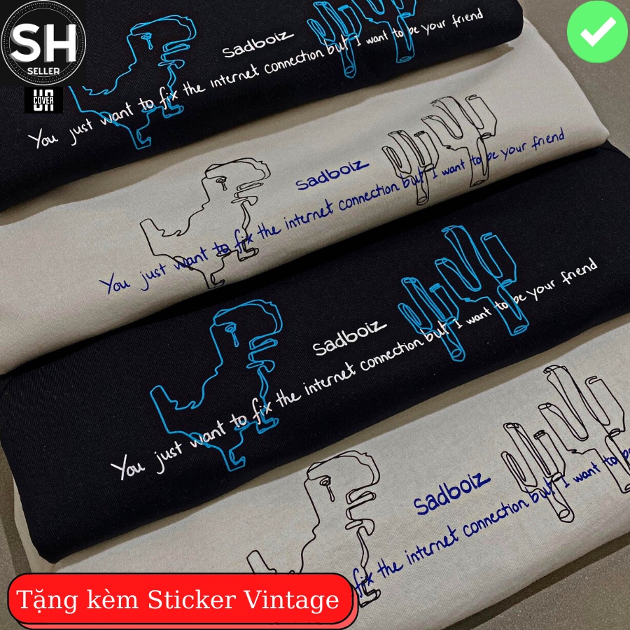 Áo thun 𝗧𝗘𝗘 𝗦𝗔𝗗𝗗𝗜𝗡𝗢 ®️ - 𝑯𝒂̀𝒏𝒈 𝒄𝒉𝒊́𝒏𝒉 𝒉𝒂̃𝒏𝒈