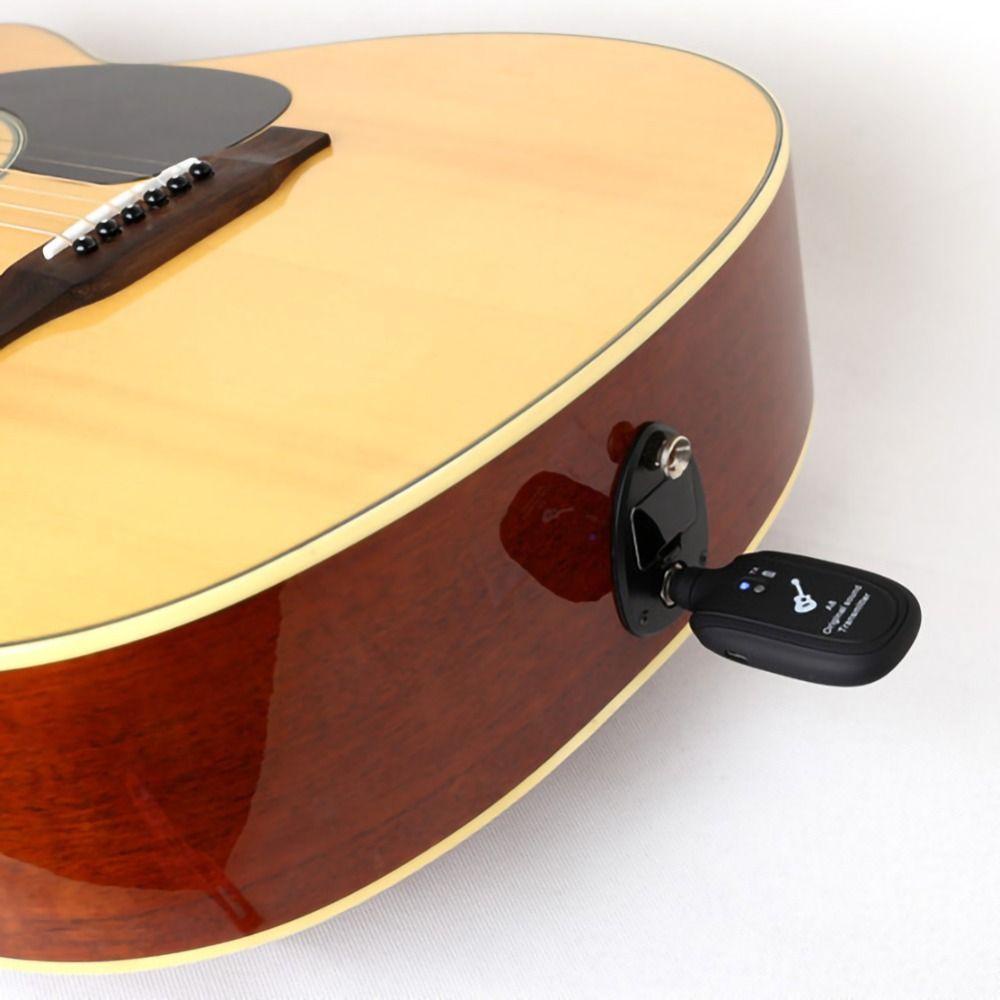Thiết Bị Thu Phát Tín Hiệu Âm Thanh Không Dây Dành Cho Đàn Guitar 730mhz A8