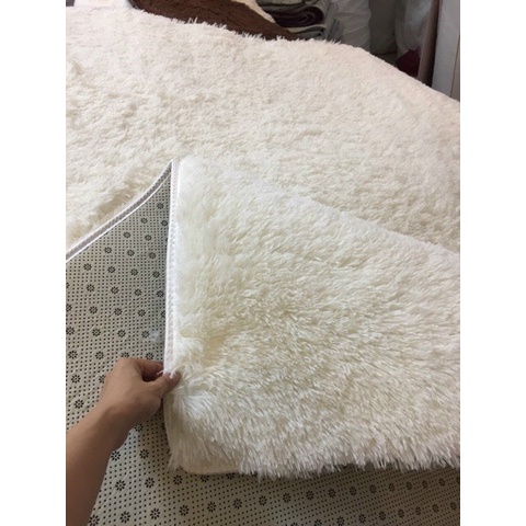 Thảm lông cao cấp hàng nhập khẩu loại 1, lông mềm mượt trải phòng khách, decor phòng, kích thước 1m6*2m