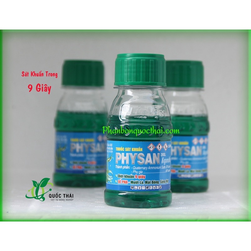 Thuốc Sát khuẩn Physan lạnh 20sl,chai 100ml