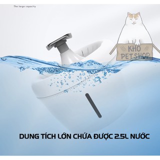 Máy nước tự động ELS tròn cho thú cưng