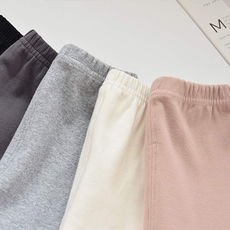 Quần Legging Cotton Dài Xuân Thu Mới Cho Bé Gái