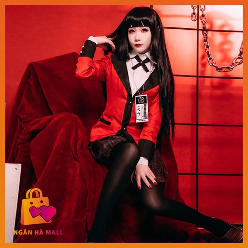 Cosplay cô gái Nhật Bản Yumeko Jabami Sexy gợi cảm cá tính