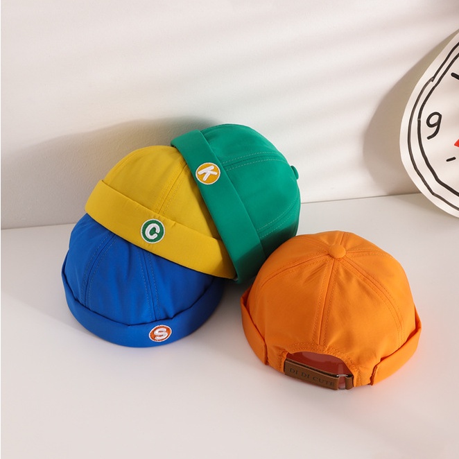 Mũ Beanie Màu Sắc Kẹo Ngọt In Chữ Phong Cách Hàn Quốc Thời Trang