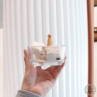 Shireton |🍦Tô Thủy Tinh Trong Suốt Hình Vuông Nhỏ Đựng Trái Cây Tráng Miệng