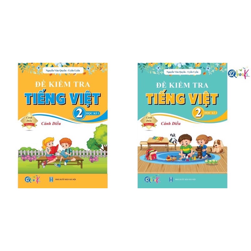 Sách - (Combo 2 tập) Đề Kiểm Tra Tiếng Việt 2 - Cánh Diều
