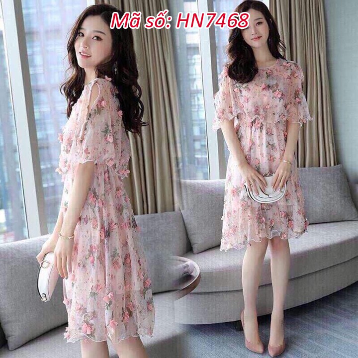 👉 nhận order tìm tất cả nguồn hàng quảng châu full big size có thể đến 6XL 7XL +++... #HN7468 ĐẦM XÒE TIỂU THƯ TAY BÈO