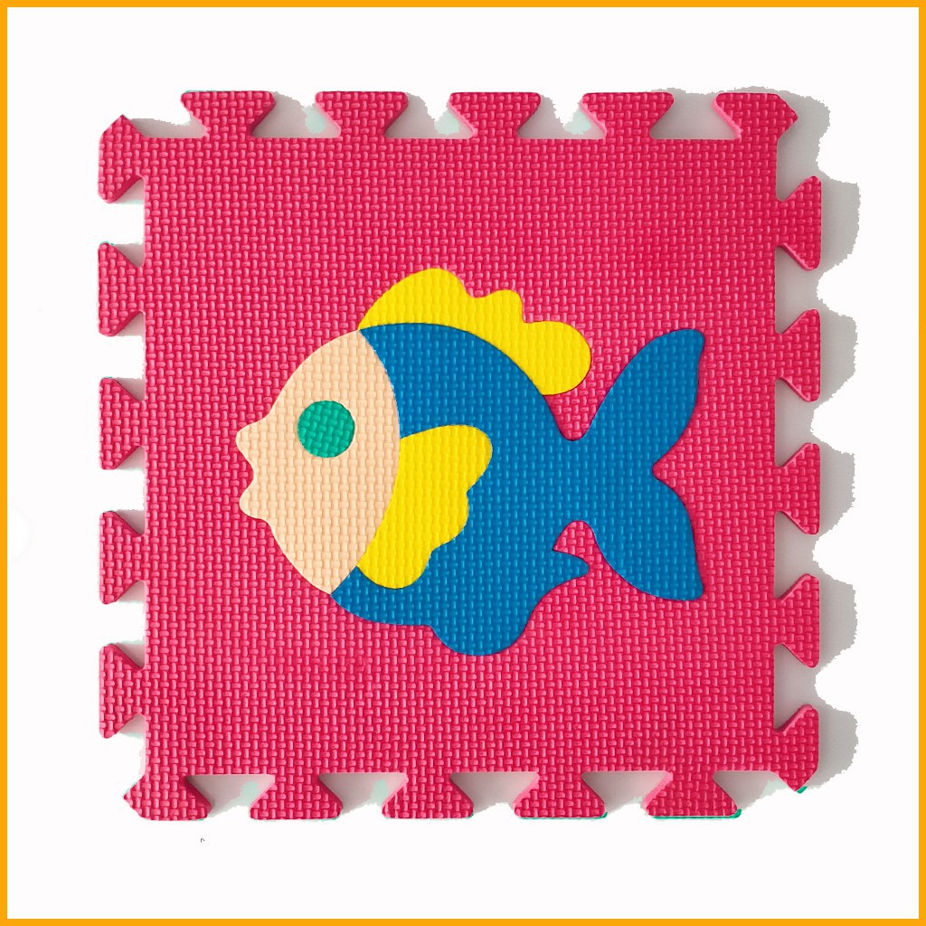 Thảm xốp cho bé hình con vật - Kích thước mỗi tấm 30x30x1cm- Hàng Việt Nam