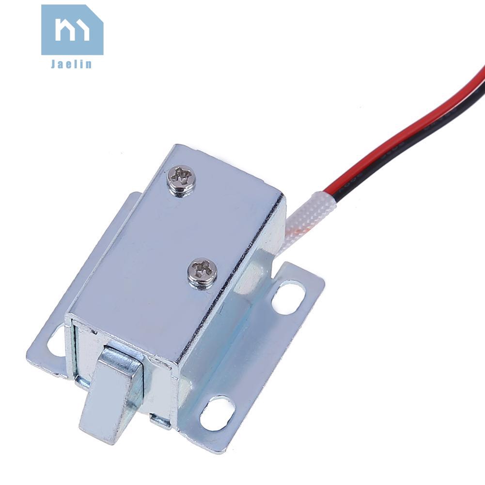 Khóa điện từ điều khiển mini nhỏ gọn 6V 12V dùng cho tủ kéo tiện dụng