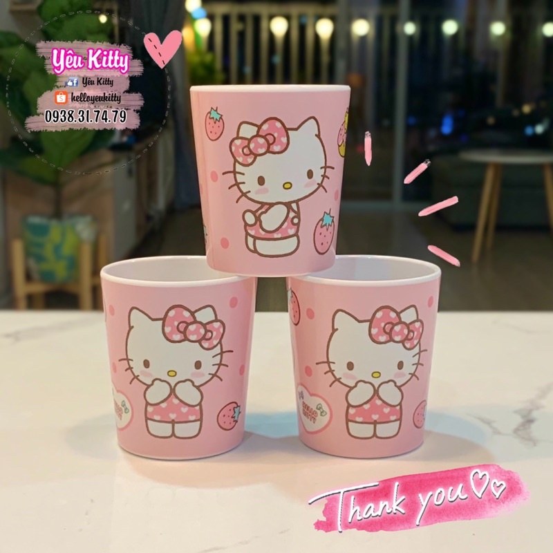 LY NHỰA 200ML HELLO KITTY