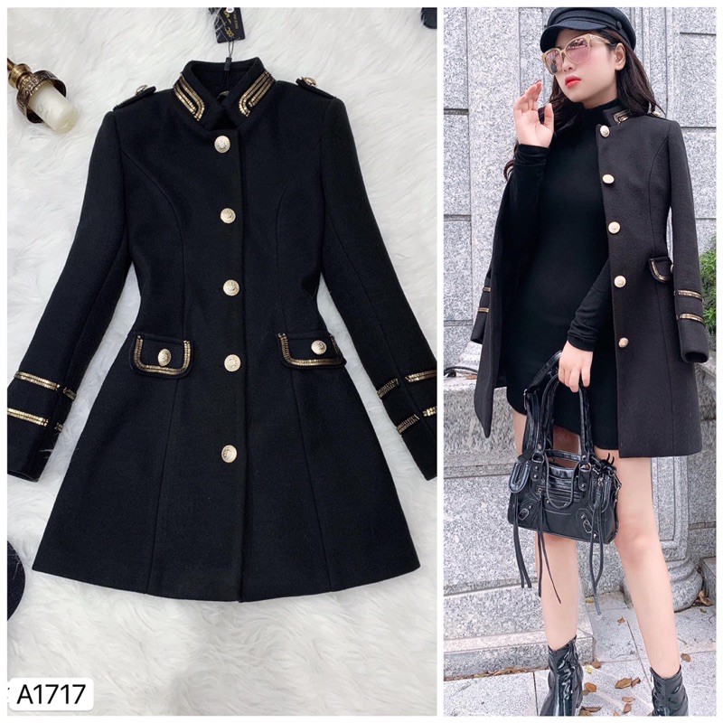 Áo khoác dạ hoàng gia xuất sắc | BigBuy360 - bigbuy360.vn