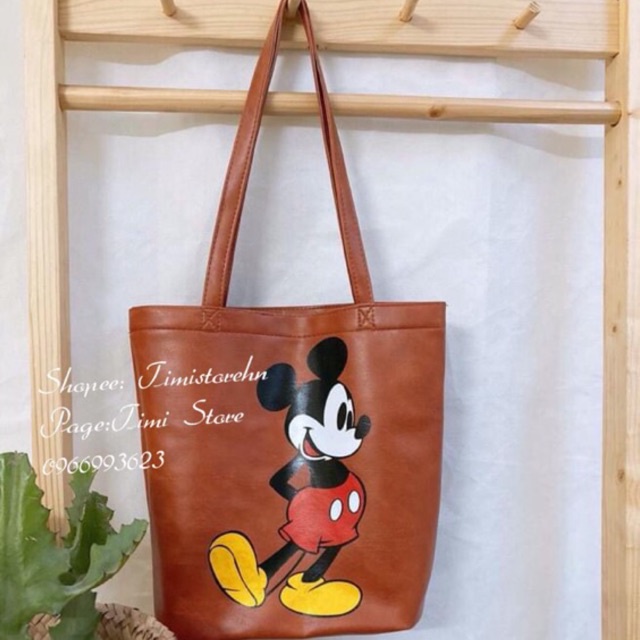 TÚI TOTE BAG, TÚI TO MICKEY VỪA SÁCH VỞ, A4, TÀI LIỆU ĐI HỌC ĐI LÀM