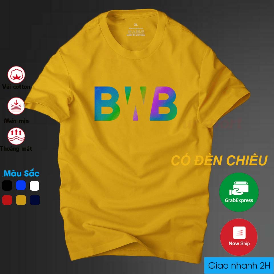 Áo thun nam BWB phản quang 7 màu cá tính | ur sport