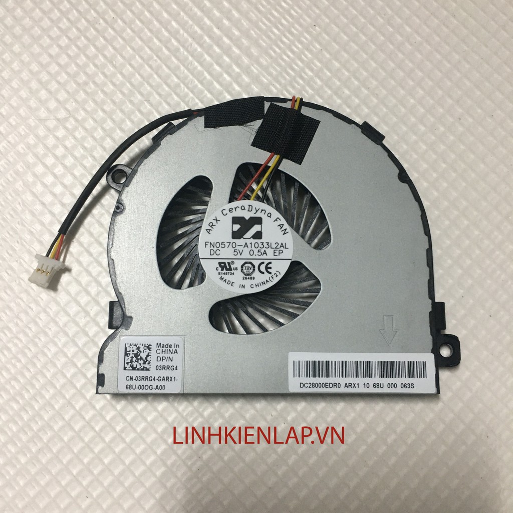 Quạt tản nhiệt laptop dell inspiron 14 15 5000 5547 5548 5542 5543 5447 5448 5442 5443 cpu fan