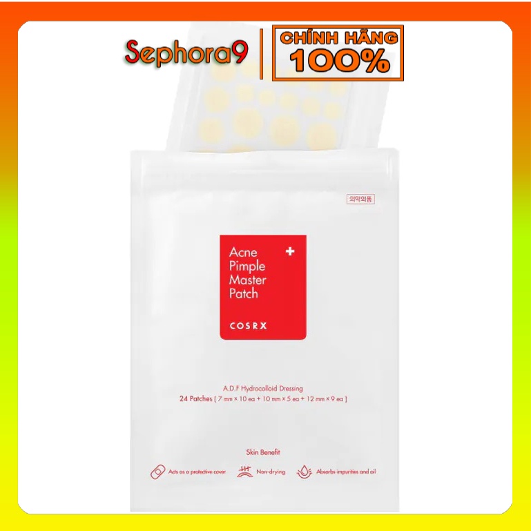 Miếng dán mụn tránh hình thành sẹo Cosrx tàng hình | BigBuy360 - bigbuy360.vn