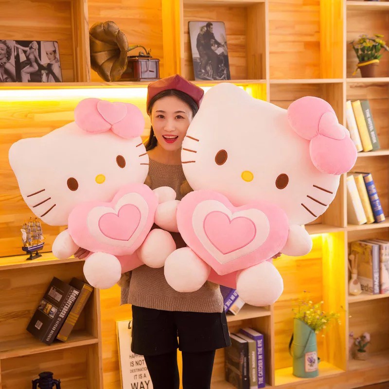 Gối Ôm Hình Hello Kitty Xinh Xắn Êm Ái