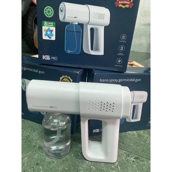 Súng Diệt Khuẩn , Khư Mùi K5 Công Nghệ Nano, Tia Cực Tím
